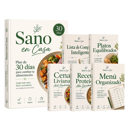 Sano en Casa - Guía completa + 5 bonos